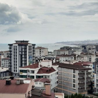 Atakum Körfez'de Tranvaya 50m Deniz Manzaralı 1+1