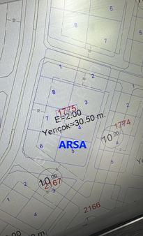 12 Dairelik 10 Kat İmarlı Emsal 2 Kullanım Alanlı Cazip Arsa