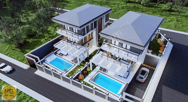 Mir' Den Kuşadası Merkezde 5+2 Lüks Tirpleks Villa