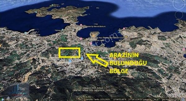 Muğla Bodrum Gökçebelde 5000 M2 Müstakil Satılık Kıymetli Mülk