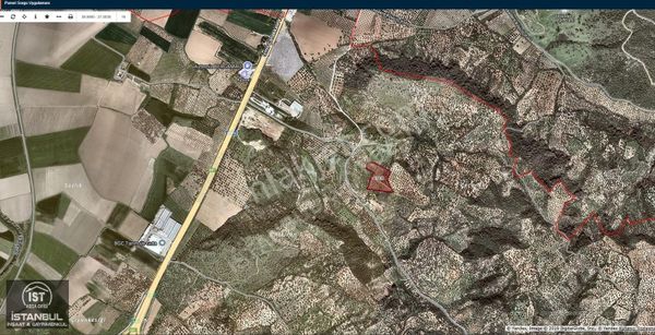 Bergama Zeytindağ'da 13 Dönüm Çandarlı Gişelerinin Dibinde Arsa