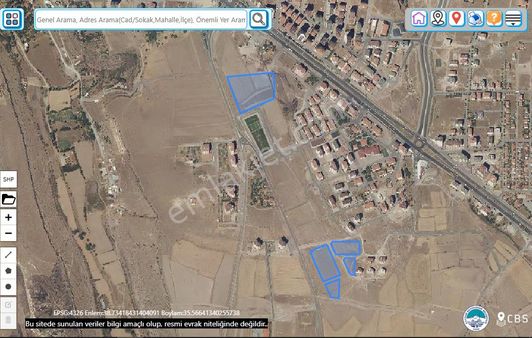 Melikgazi - Tavlusun Mah. Yatırımlık Hisseli Arsalar...