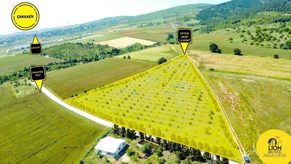 🟡⚫ Bandırma Çakılköy Mahallesinde Kadastro Yola Cephe 13 Dönüm Satılık Tarla⚫🟡