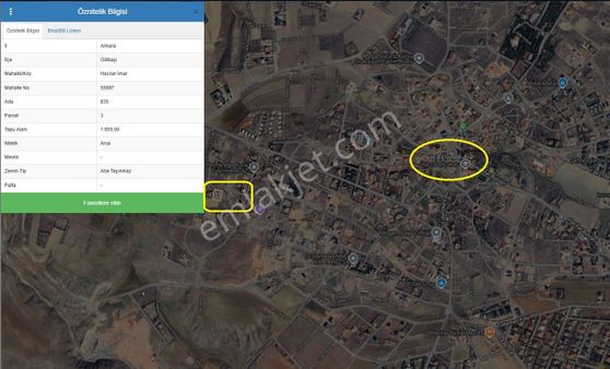 Hacılarda 1650m2 0.20 Emsal Tek Tapu Arsa Karadeniz Emlaktan