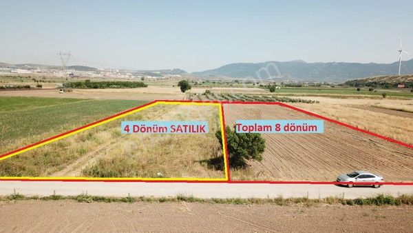 Acil ! Organize Sanayiye Yakın Asfalt Yola Cephe Satılık Tarla