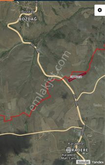 İki Emlak'tan Tepebaşı Karadere Mah. Satılık 4353 M² Tarla