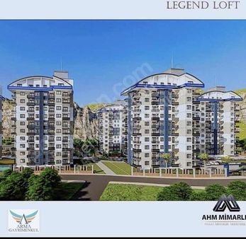 Alanya Avsallar'da Legend Loft Projesi Satılık 1+1 Daire