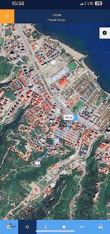 Trabzon Kaşüstünde Satılık Deniz Manzaralı Arsa