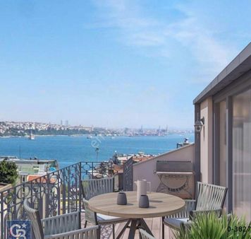 Beyoğlu Cihangir Deniz Manzaralı Sıfır Satılık Dubleks Daire