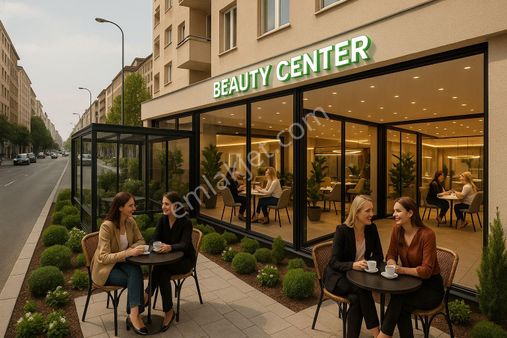 World İlkevim'den 35 Mt Cadde Üzeri Lüks Güzellik Merkezi-devren