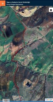 Tekirdağ Süleymanpaşa Bıyıkali Köyünde Satılık Tarla