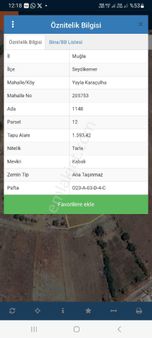 Yayla Karaçulha Kabalıda Satılık 1.593 M2 Müstakil Parsel