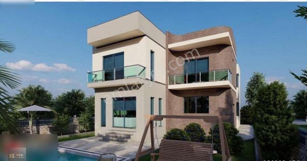 Ruhsat Alınmış Projesi Hazır Ful Deniz Manzaralı Villa Arsası