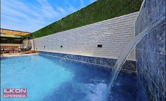Fethiye Karagedik'te İlkon'dan Satılık Eşyalı Havuzlu Tripleks