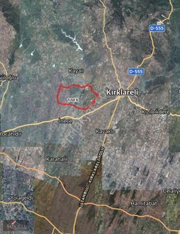 Kırklareli Merkez Koyunbaba'da Satılık 1200 M2