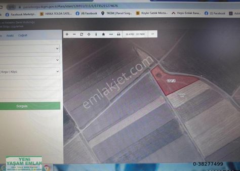 Yeşil Tepe Kırgıl Kepir Mevkinde Sulu Satılık Tarla