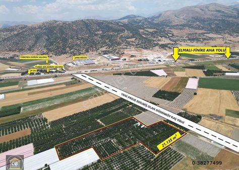 Düdenköy Mahallesinde 21.135 M² Bakımlı Elma Bahçesi Satılıktır
