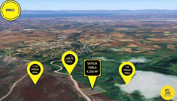 Bandırma Erikli Mahallesinde 4250 M² Fırsat Arazi