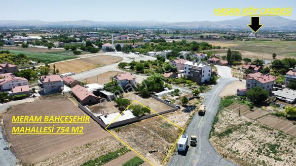 Meram Bahçe Şehir Mhs Sinde İmarlı Arsa