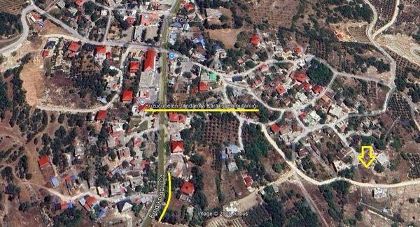 Bm"den Kuzucubelende 330m2 Manzaralı İmarlı Arsa Yol Kenarı