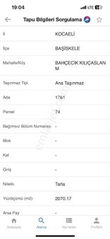 Bahçecik Kılıçaslan'da Doğanın İçinde Villa İmarlı Hisseli Arsa