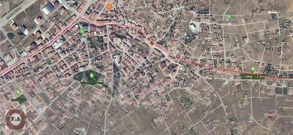 Yıldırım Mah Merkeze Yakın 804 M2 Tek Tapu Arsa