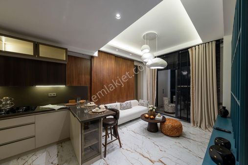 Arve'den Davultepe'de Penceresi Denize Açılan Ultralüx 1+1 Daire