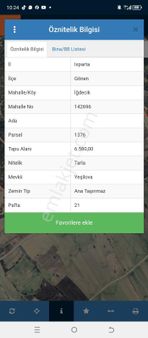 6500 M2 Asfalta Sıfır Arazi