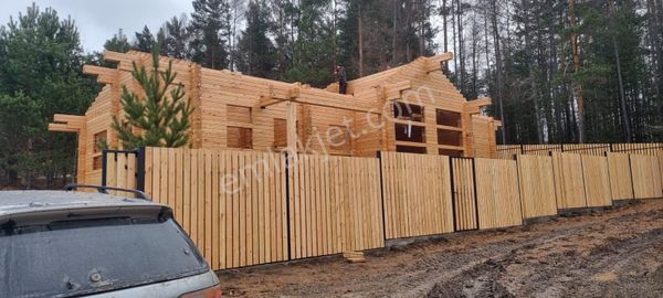 Stop'tan Fethiye 22 Km Müstakil Havuzlu Resmi Ağaç Ev 4.5 Milyon