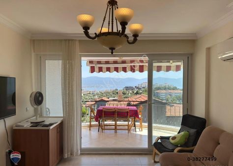 Deniz Manzaralı, Havuzlu Site İçi 2 Oda 1 Salon Satılık Daire