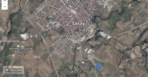 Tekirdağ Sarayda Yatırımlık Arsa