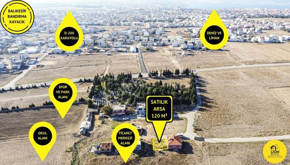 🟡⚫bandırma Kayacık'ta 120 M² Satılık İmarlı Arsa⚫🟡