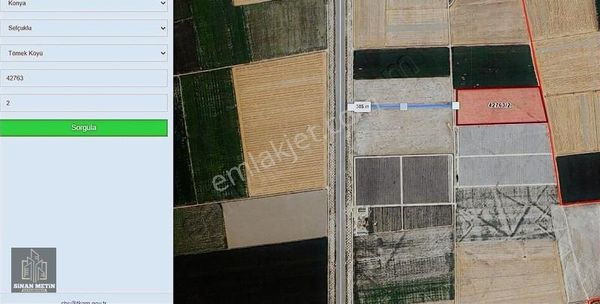 Tömek'de Yeni Açılan Çevre Yoluna 750 Mt Mesafede Yatırımlık