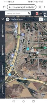 Konya Yoluna 100 Metre Mesafede 750 M2 İmarlı Villa Parseli