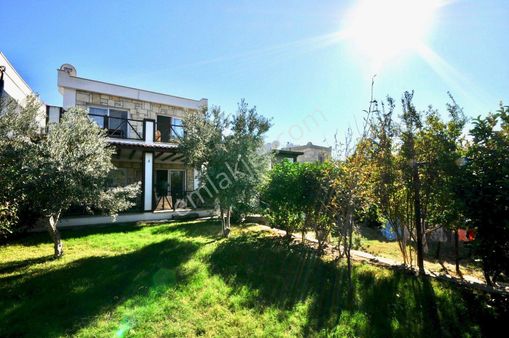 Denize Sıfır Sitede Müstakil Bahçeli Villa Düzayak Taş Ev Acill