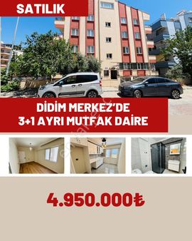 Didim Merkezde 3+1 Ayrı Mutfak Daire