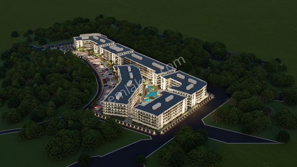 Royal Emlaktan Erdemli Tömük Mah Otel Konsepli Tatil Köyünde Satılık 1+1 Bahçe Katı