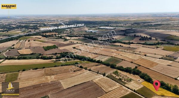 Babaeski Taşağıl'da İmara 300 Metre Mesafede Yollu Çaplı Tarla