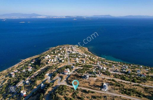Çandarlı Eykoda İnşaat Ruhsatı Hazır Deniz Manzaralı Arsa