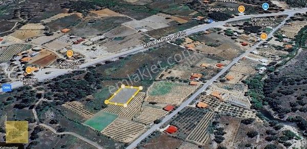 Metrekare Emlak'tan Akseki Mahmutlu 'da 572 M2 Tarla