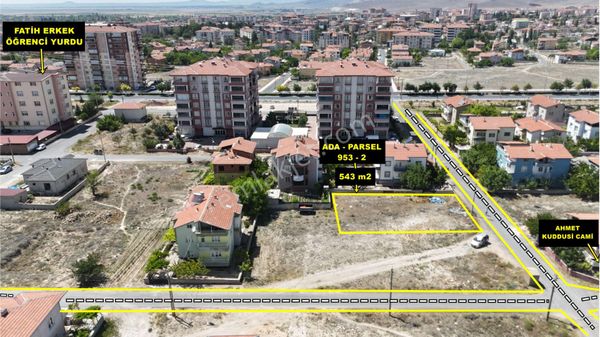 E.gökal Bor - Fatih Yola Cepheli ! 543 M2 Mükemmel Konumlu Arsa