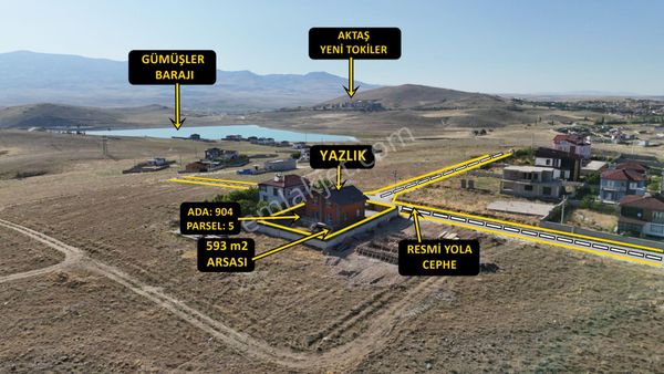 E.gökal Gümüşler Baraj Yanı Sıfır 3+1 Full ! İki Katlı Yazlık !