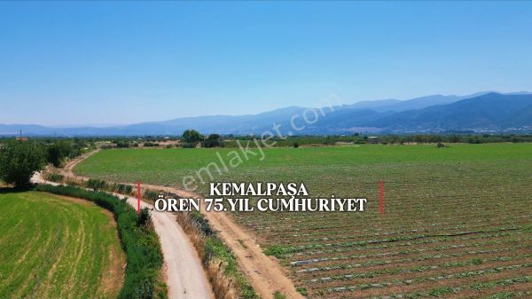 Kemalpaşada 20.000 M² Kadastral Yolu Olan Düz Arazi