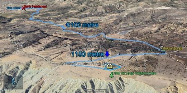 Lg'den Güneyçayır'da 6 Dönüm Arazi Üzerinde Dublex Bahçeli Villa