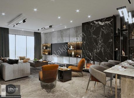 Bahçesehir Villaları Akilli Ev Sistemli Şömineli Satılık Villa