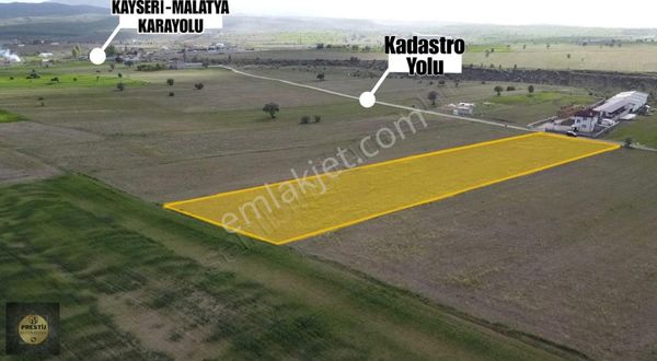 Talas Mengücek'te Malatya Yoluna Yakın Mükemmel Konumlu 6072 M2