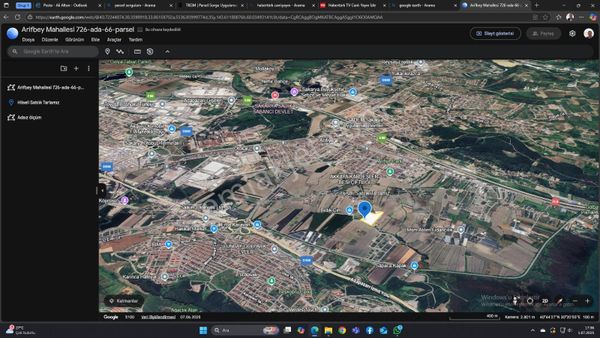 Alp Gayrimenkulden Arifiye Arifbey Mah'de Satılık Tarla