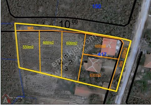 Aktapu'dan Muncurluda 2 Kat İmarlı 550 M2'den Başlayan Parseller