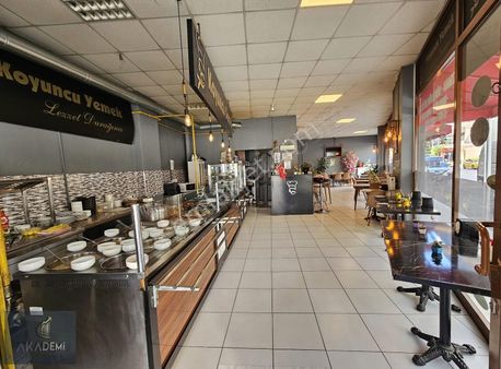 **devren Satılık Faal Restoran Full Malzemesi İle Köşe Konumda**
