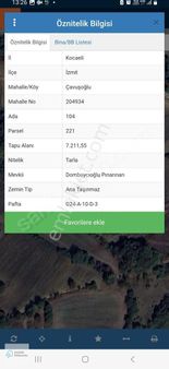 Akmeşe Çavuşoğlu'nda Satılık Tarla